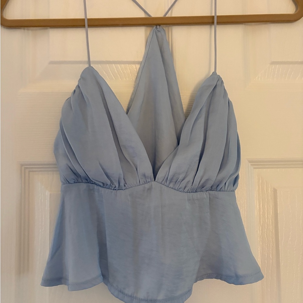 SHEIN Light Blue Camisole Top